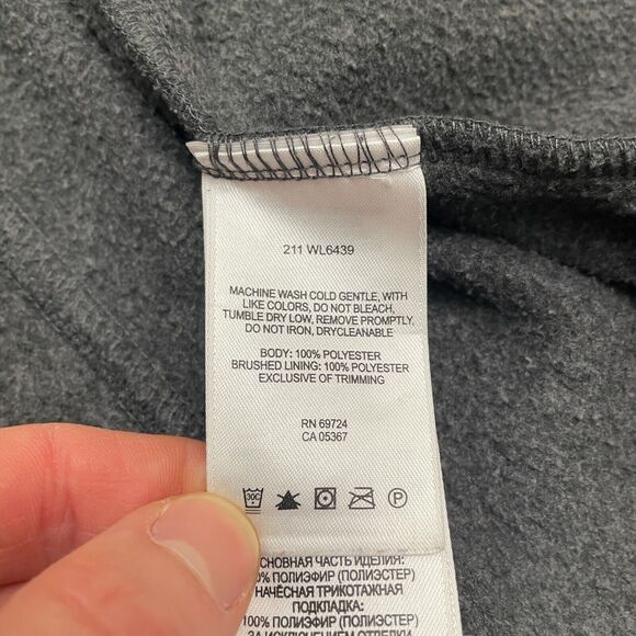 Columbia Benton Springs Fleece Jacket Womens XL Gray Full Zip Pocket Outdoor - Picture 4 of 13